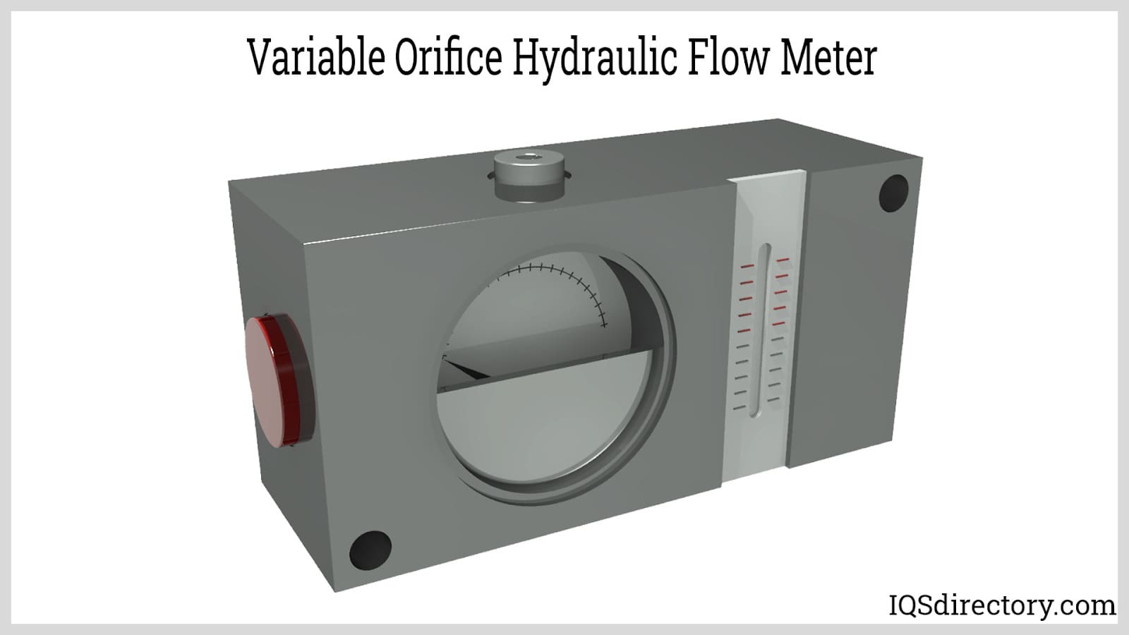 Variable Orifice Hydraulic Flow Meter